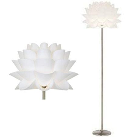 White Lotus Floor Lamp