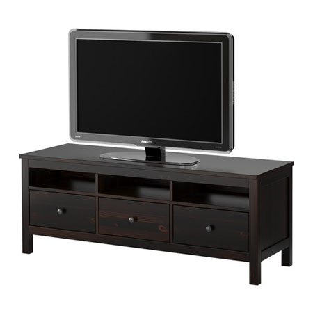 TV Stand Black/Brown