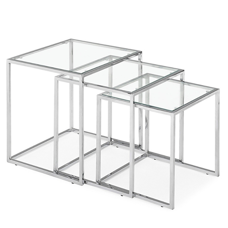 Nesting Table | Clear