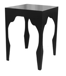 Soiree Cocktail Table | Black