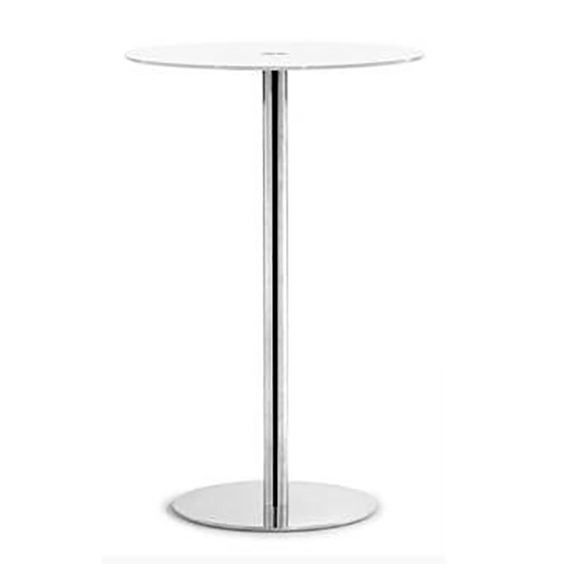 Pop Bar Table White Round Event Theory, Round Bar Tables