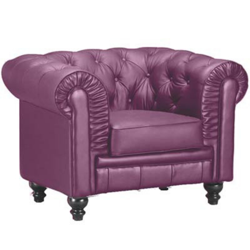 Duke Armchair | Purple