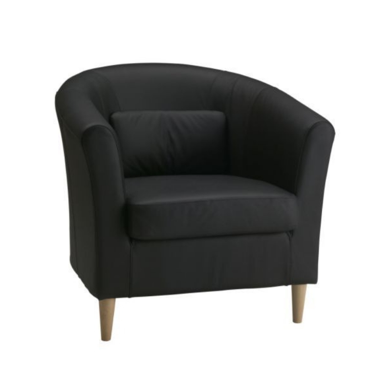 Round Armchair | Leather