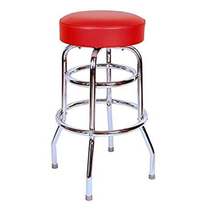 Retro Bar Stool Red Event Theory, Commercial Bar Stools Canada