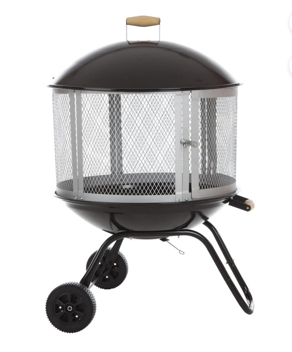 Outdoor Wood Burning Fire Pit