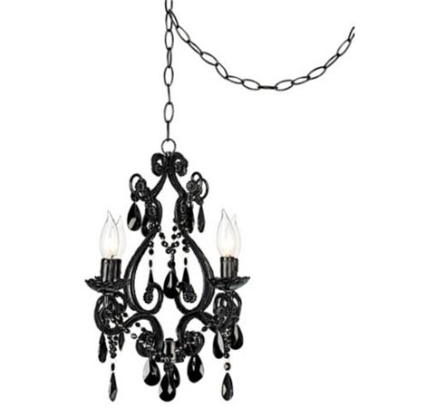 Swag Glass Chandelier
