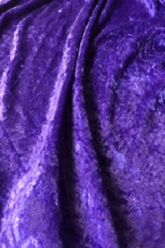 Drape | Purple Crushed Velour