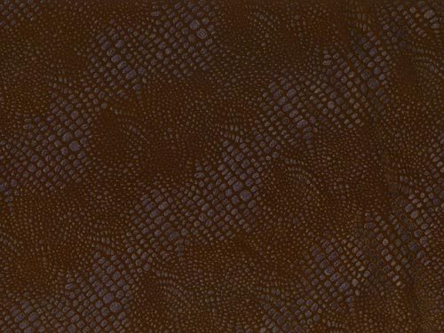Brown Snakeskin Linen