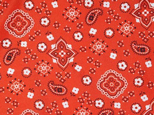 Red Bandana Linen