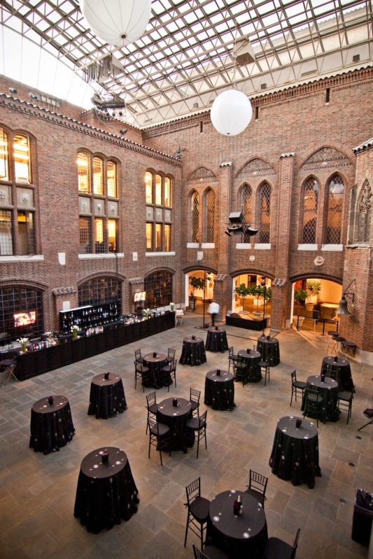 Tables for event in Detroit at DIA