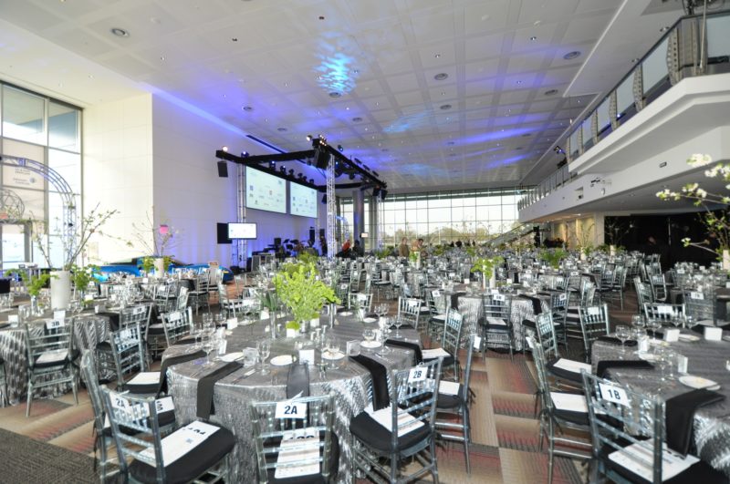 Seating arrangment for gala in Detroit, GM and Karmanos