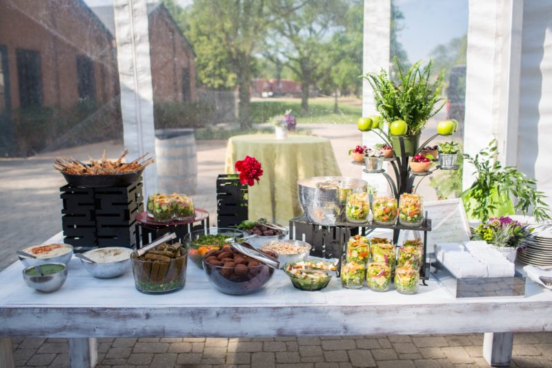 Catering for private event in Henry Ford Glass House in Michigan