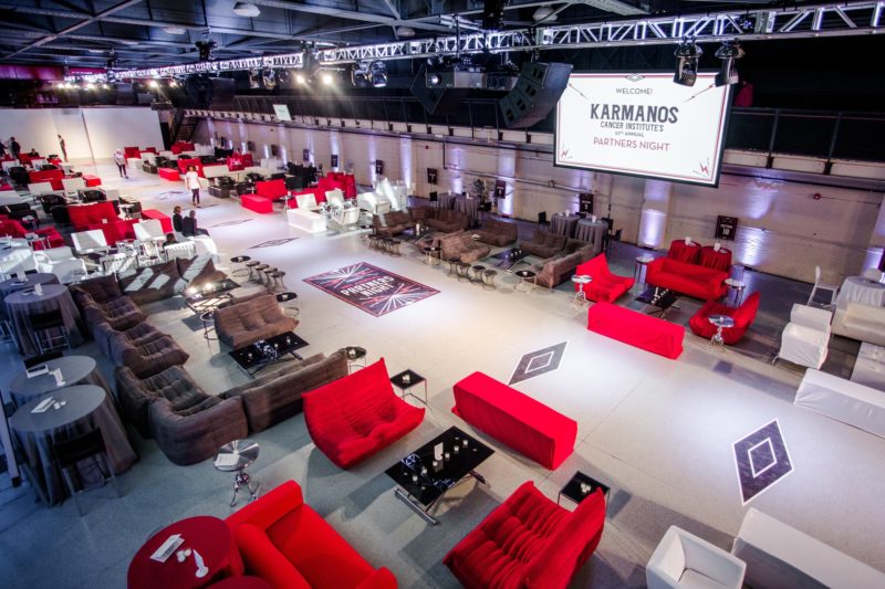 Couches, chairs and other furniture for corporate events in Michigan, KCI