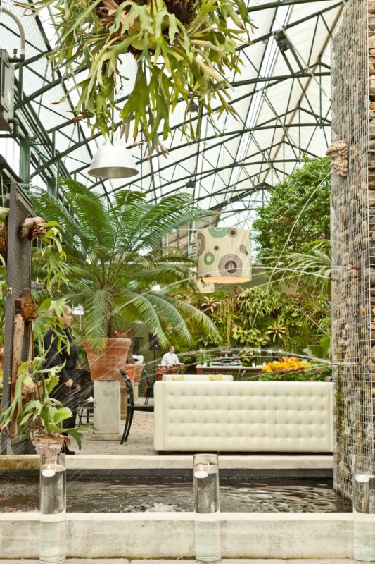Furniture for corporate event at Planterra Conservatory