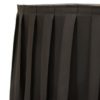 Box Pleat Skirt | Cobalt Poly