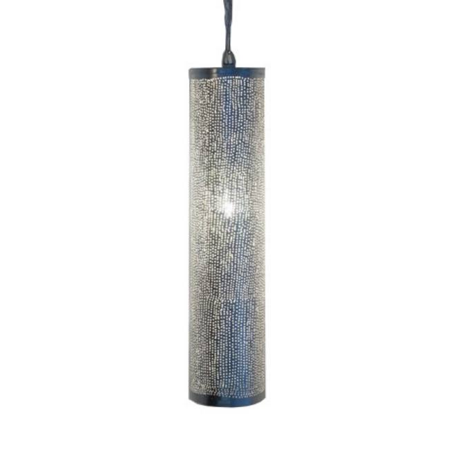 Silver Pendant Cylinder Small