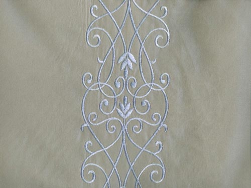 Rodant Taffeta Embroidered
