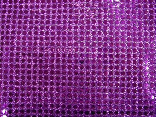 Purple Sequins Linen