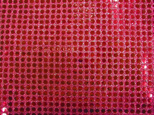 Red Sequins Linen
