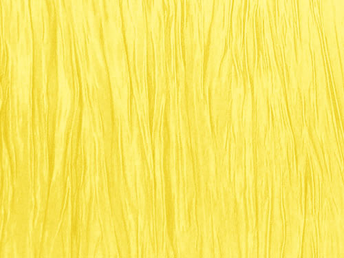 Bright Yellow Crinkle