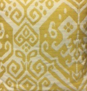 Yellow Zuma Brocade Pillow
