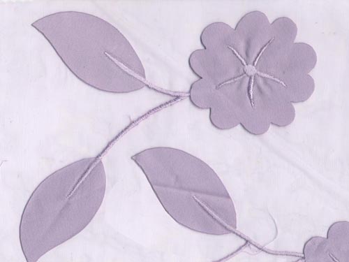 Lilac Sheer W/Flower
