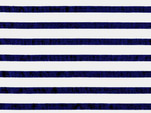 Navy & White 1/4″ Stripe