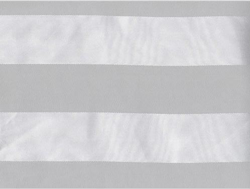 Silver Sheer W/ 1.5″ Stripe