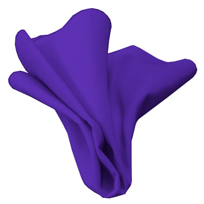 Purple Spun Napkin