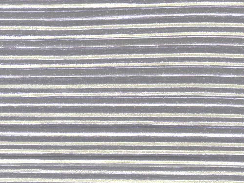 Silver Lame Pleated Runner