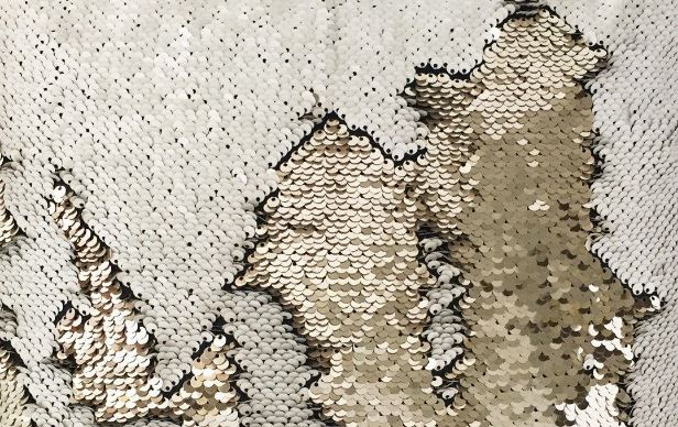Sequins Switch Ivory / Champagne Linen