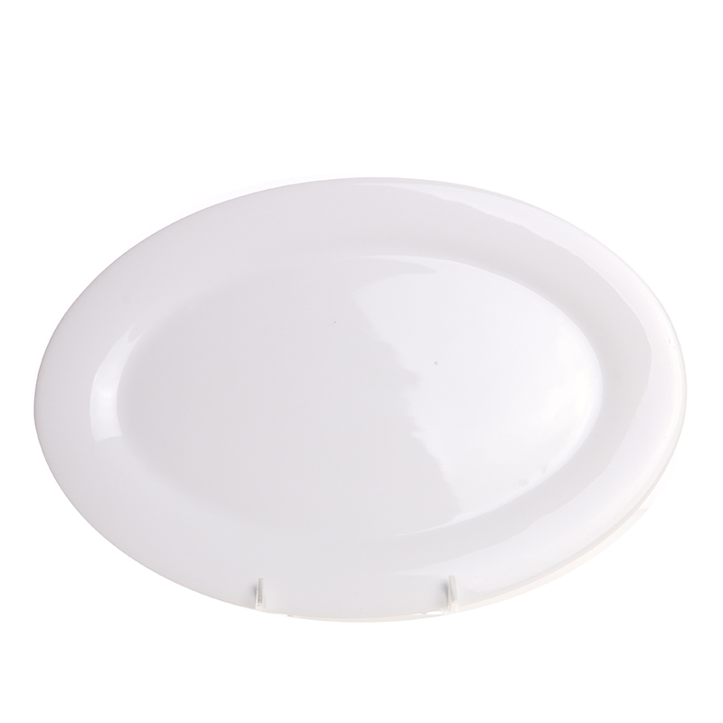 Platter | Oval White 14″