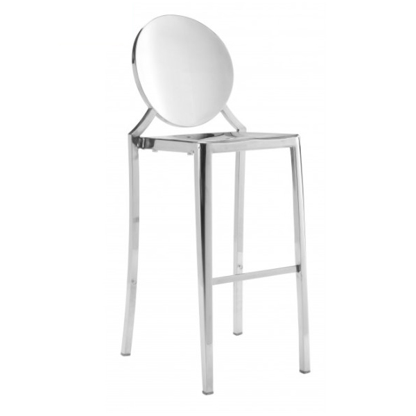 Solstice Stool Silver