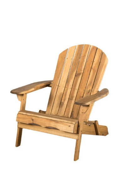 Adirondack Natural Wood Chair