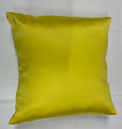 Citron Matte Satin Pillow