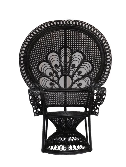 Peacock Chair, Black