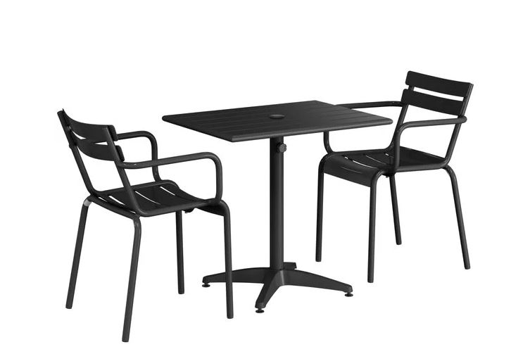 Aluminum Table & Chair Set