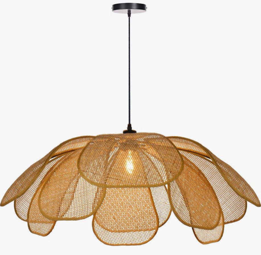 Lotus, Woven Ceiling Lamp